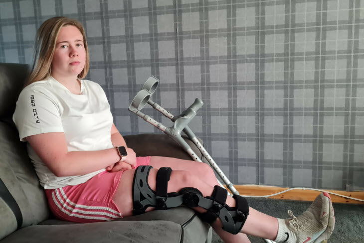 Ross County footballer Kayleigh Mackenzie from Stornoway