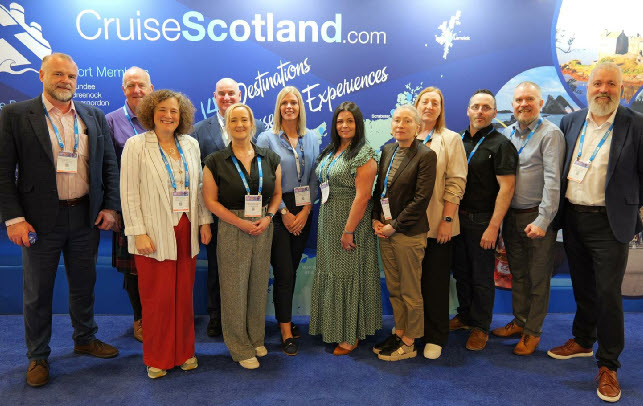  Cruise Scotland members at Seatrade Cruise Global 2025