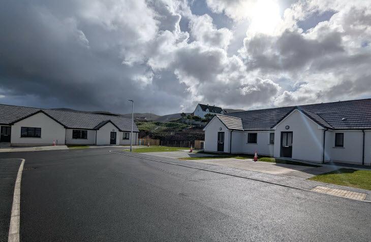 Lèana an t-Sruith, new homes in Leverburgh, Isle of Harris Lèana an t-Sruith, new homes in Leverburgh, Isle of Harris